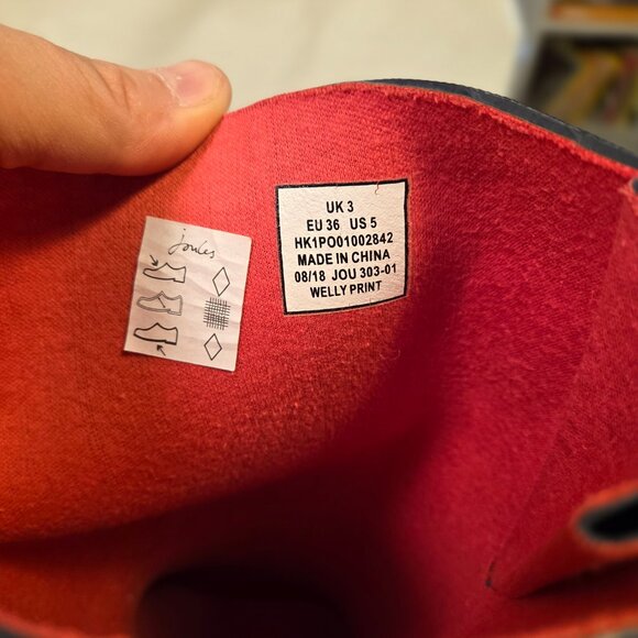 JOULES rain boots - Picture 13 of 16